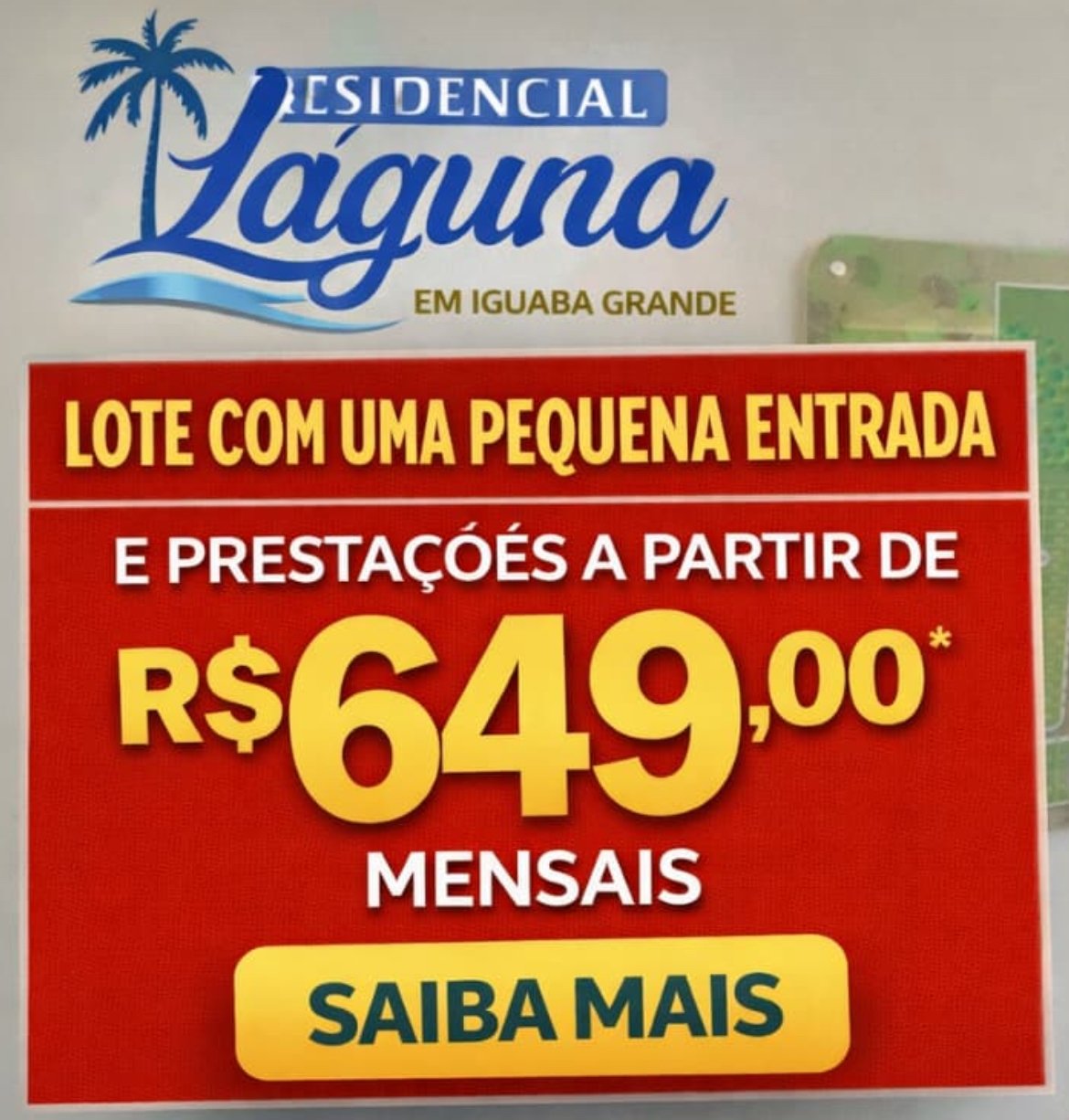 Lotes com RGI Laguna em Iguaba Grande
