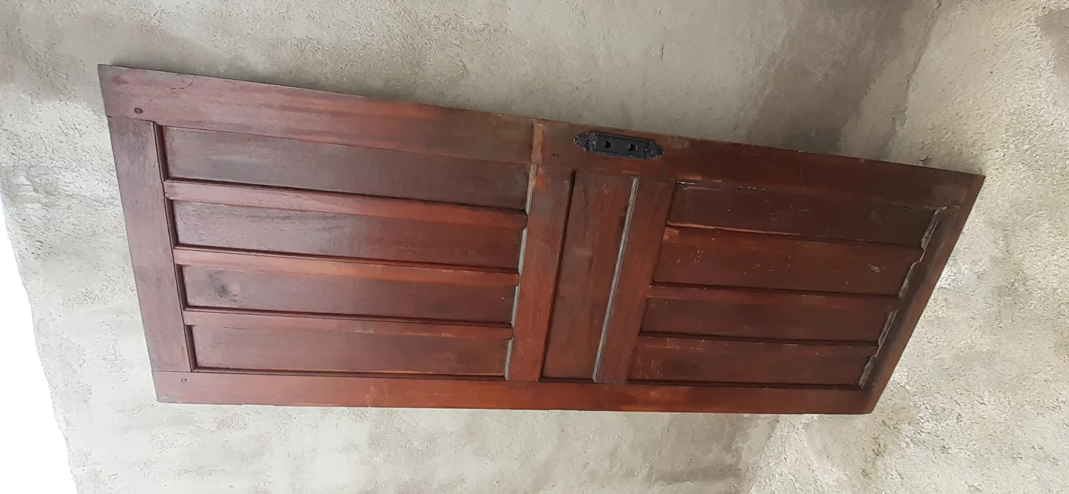 Porta de madeira maciça 80cm