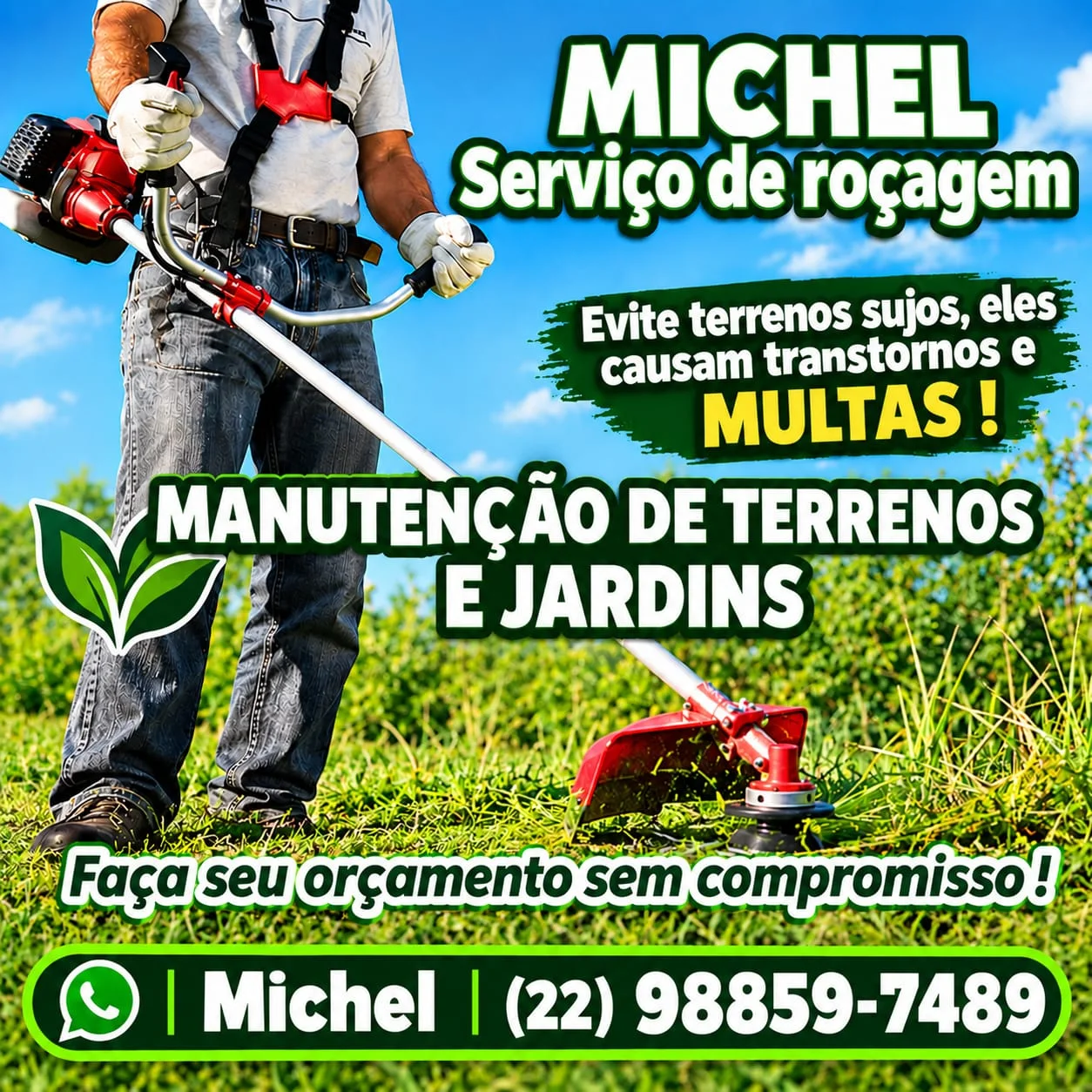 SERVIÇO DE ROÇAGEM