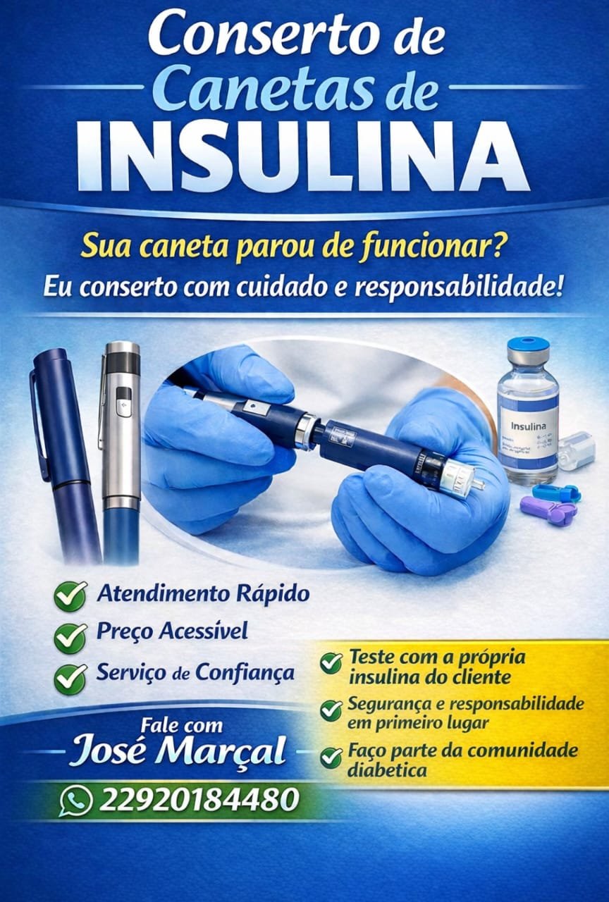 Recuperação de canetas insulinas