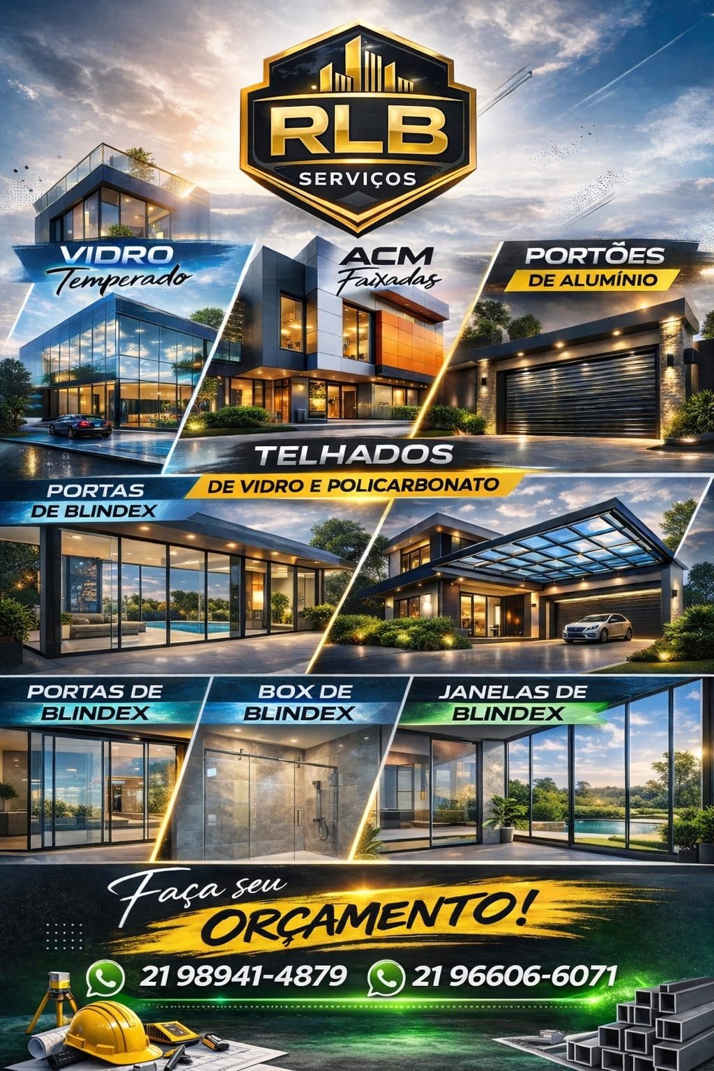 Fachadas em acm
