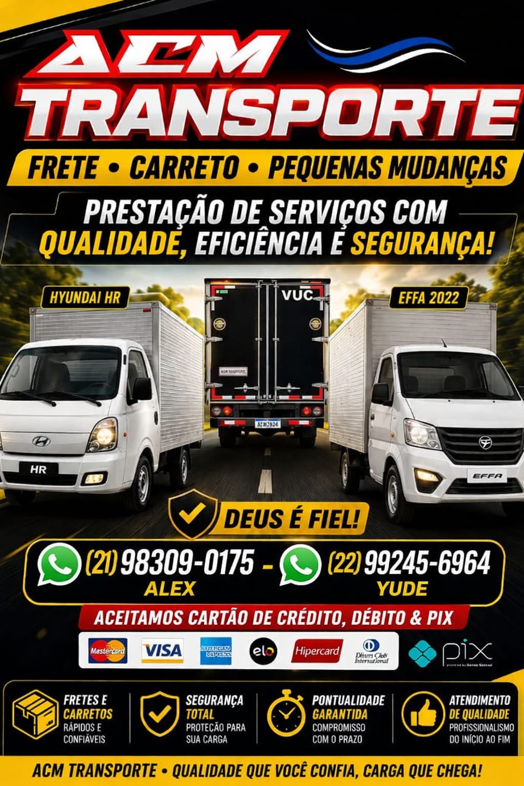 FRETES & PEQUENAS MUDANÇAS MELHOR PREÇO DA REGIÃO DOS LAGOS