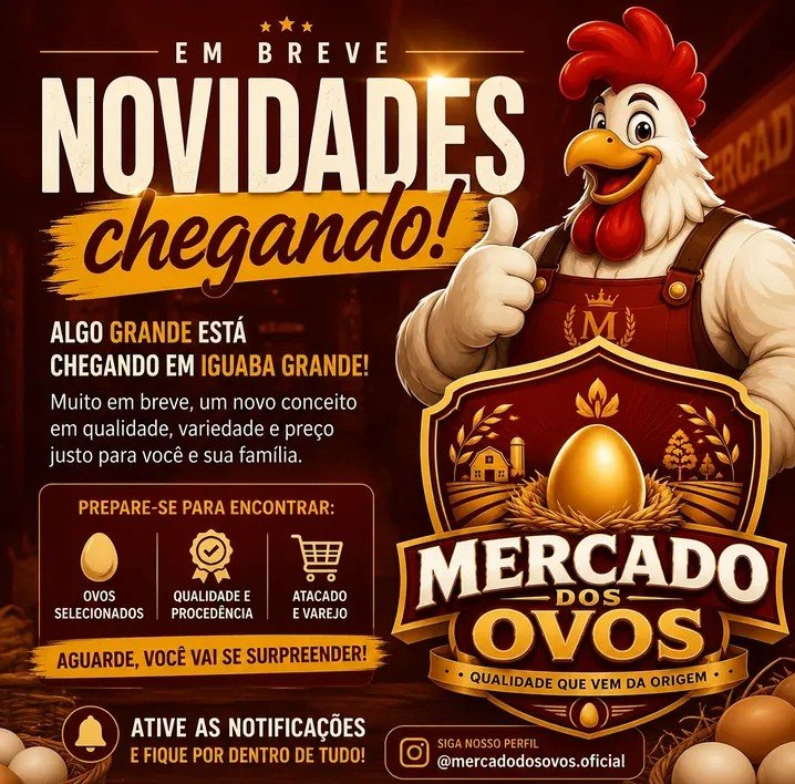 Inauguração em Breve